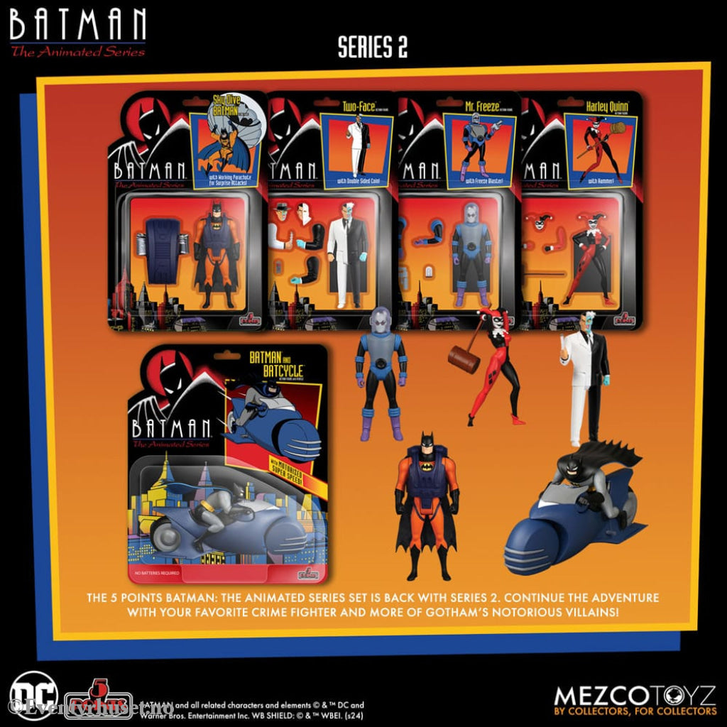 Batman: The Animated Series 2 5 Points Action Figures Deluxe Box Set 9 cm Toys