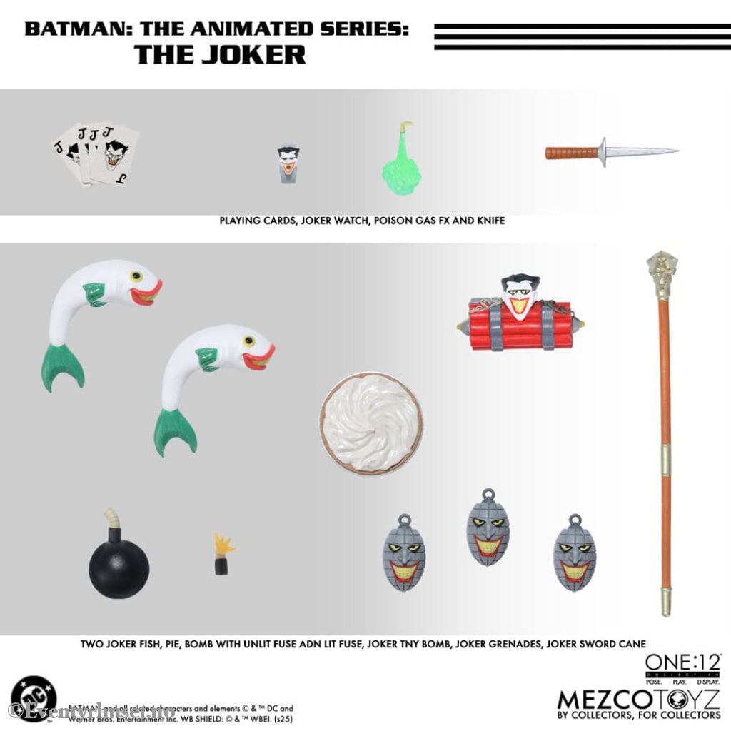 Batman: The Animated Series Action Figure 1/12 The Joker 17 cm Toys