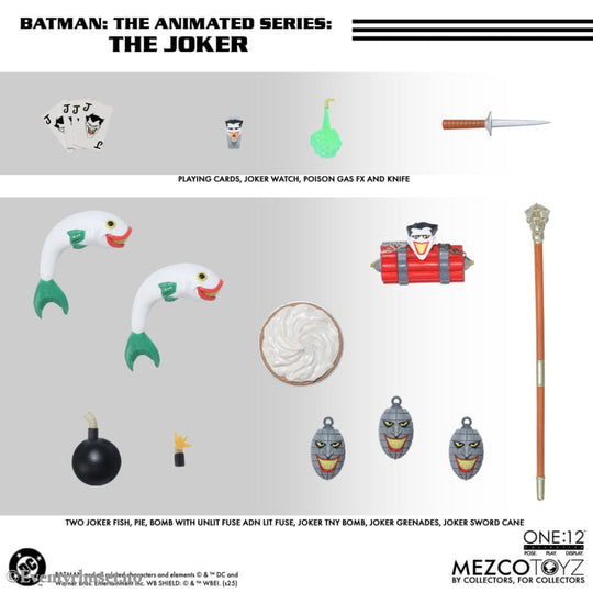 Batman: The Animated Series Action Figure 1/12 The Joker 17 cm Toys