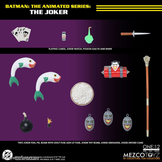 Batman: The Animated Series Action Figure 1/12 The Joker 17 cm Toys