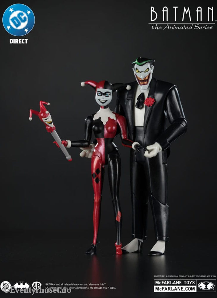 Batman: The Animated Series DC Direct Action Figures Harley Quinn & The Joker (Mad Love) (Gold Label) 18 cm Toys