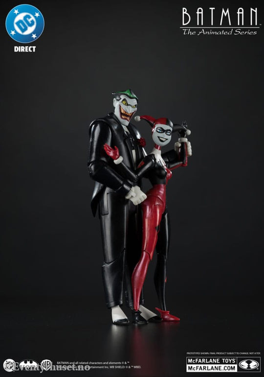 Batman: The Animated Series DC Direct Action Figures Harley Quinn & The Joker (Mad Love) (Gold Label) 18 cm Toys