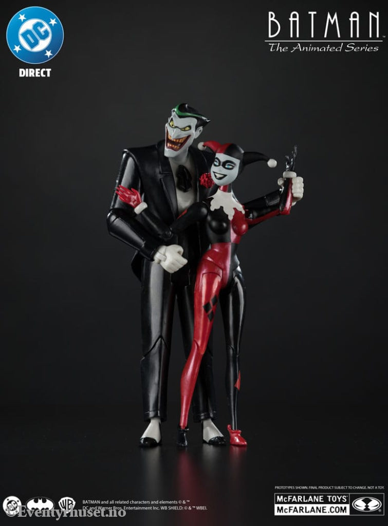 Batman: The Animated Series DC Direct Action Figures Harley Quinn & The Joker (Mad Love) (Gold Label) 18 cm Toys