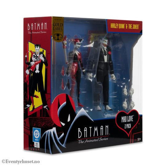 Batman: The Animated Series DC Direct Action Figures Harley Quinn & The Joker (Mad Love) (Gold Label) 18 cm Toys