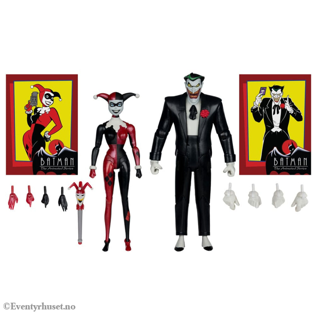Batman: The Animated Series DC Direct Action Figures Harley Quinn & The Joker (Mad Love) (Gold Label) 18 cm Toys