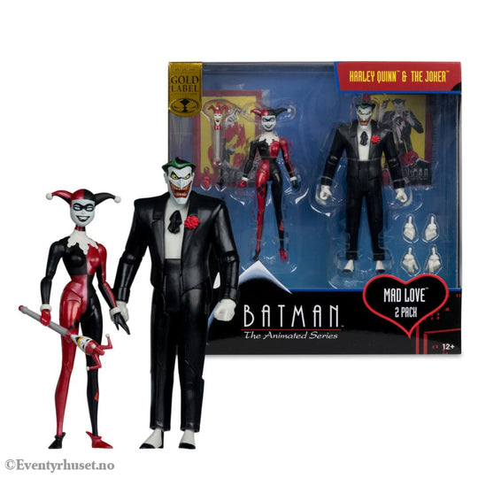 Batman: The Animated Series DC Direct Action Figures Harley Quinn & The Joker (Mad Love) (Gold Label) 18 cm Toys