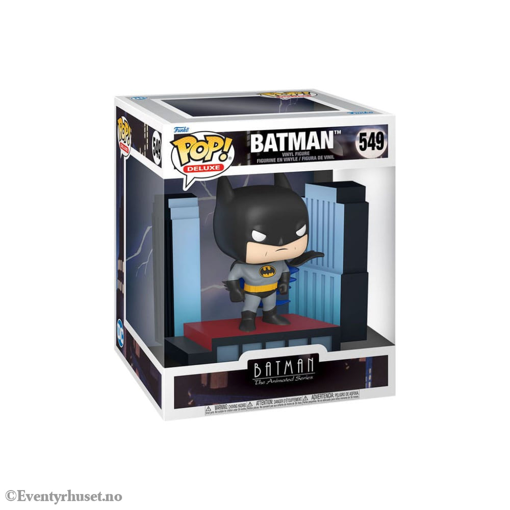 Batman The Animated Series POP! Deluxe Vinyl Figure Batman on Rooftop 9 cm Collectibles