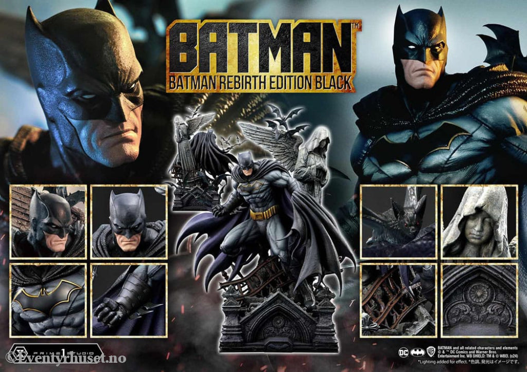 Batman Ultimate Premium Masterline Series Statue 1/4 Batman Rebirth Edition Black 71 cm Collectibles
