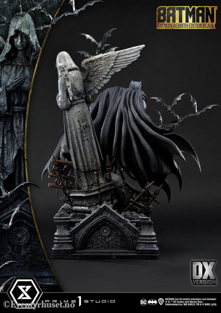 Batman Ultimate Premium Masterline Series Statue 1/4 Batman Rebirth Edition Black Deluxe Bonus Version 71 cm