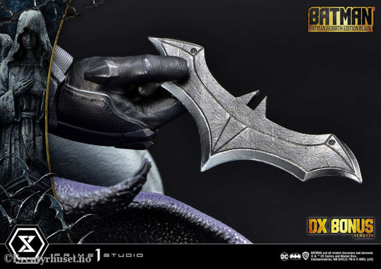 Batman Ultimate Premium Masterline Series Statue 1/4 Batman Rebirth Edition Black Deluxe Bonus Version 71 cm