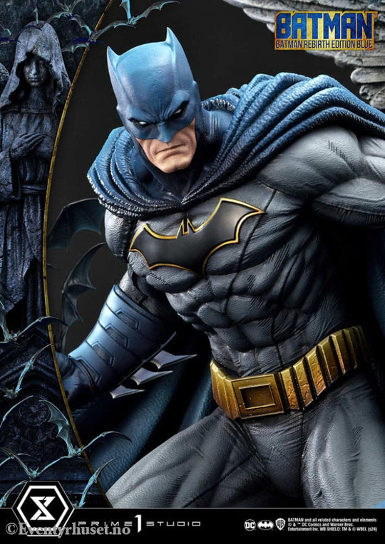 Batman Ultimate Premium Masterline Series Statue 1/4 Batman Rebirth Edition Blue 71 cm Collectibles