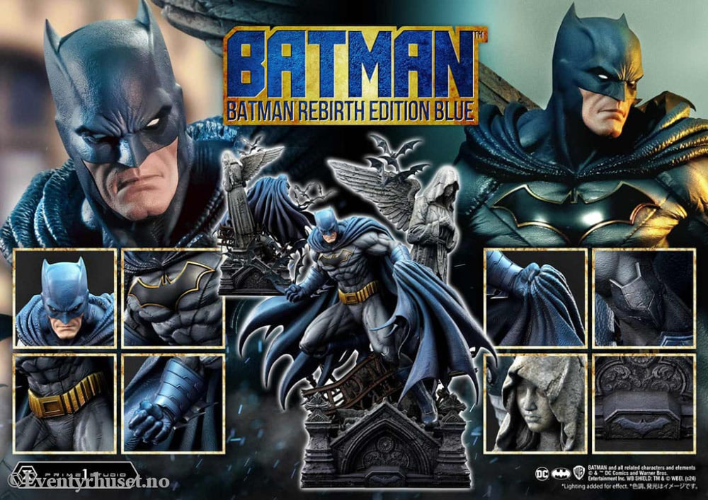 Batman Ultimate Premium Masterline Series Statue 1/4 Batman Rebirth Edition Blue 71 cm Collectibles