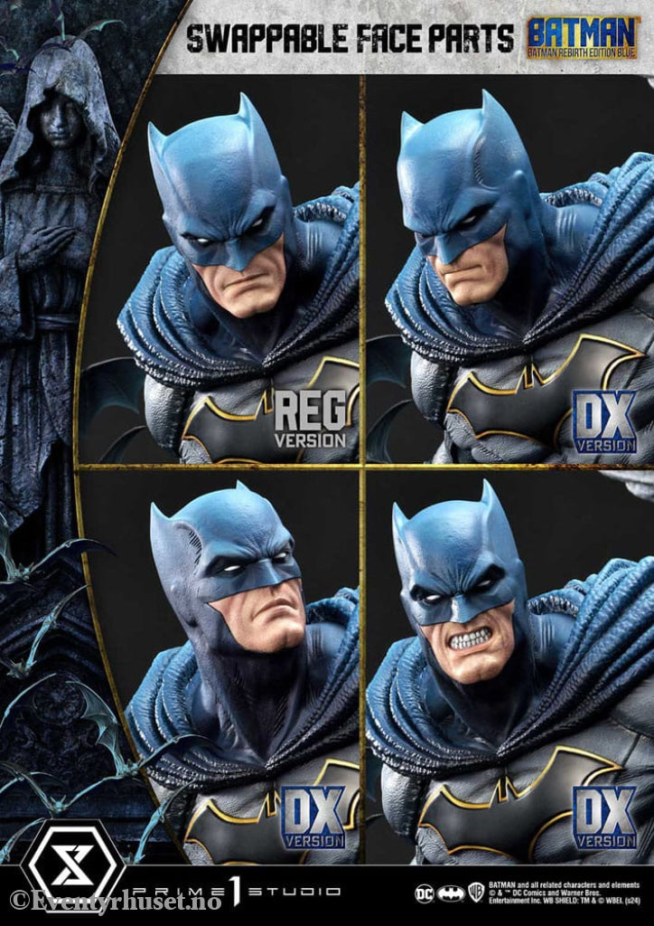 Batman Ultimate Premium Masterline Series Statue 1/4 Batman Rebirth Edition Blue Deluxe Bonus Version 71 cm Collectibles
