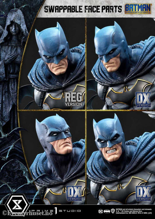 Batman Ultimate Premium Masterline Series Statue 1/4 Batman Rebirth Edition Blue Deluxe Bonus Version 71 cm Collectibles
