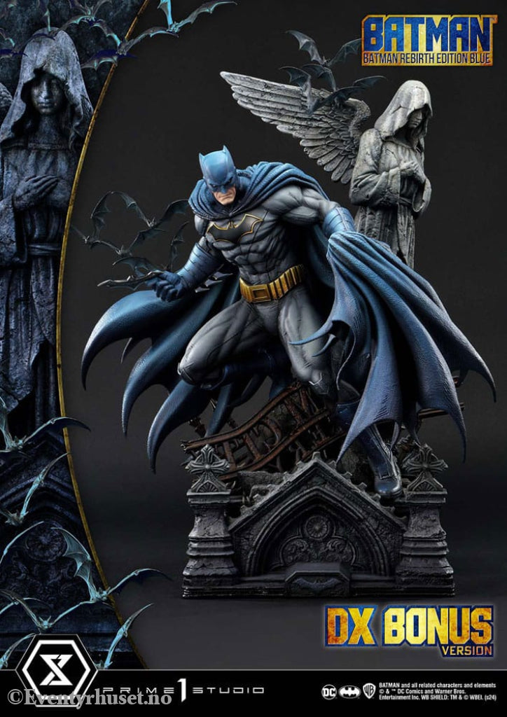 Batman Ultimate Premium Masterline Series Statue 1/4 Batman Rebirth Edition Blue Deluxe Bonus Version 71 cm Collectibles