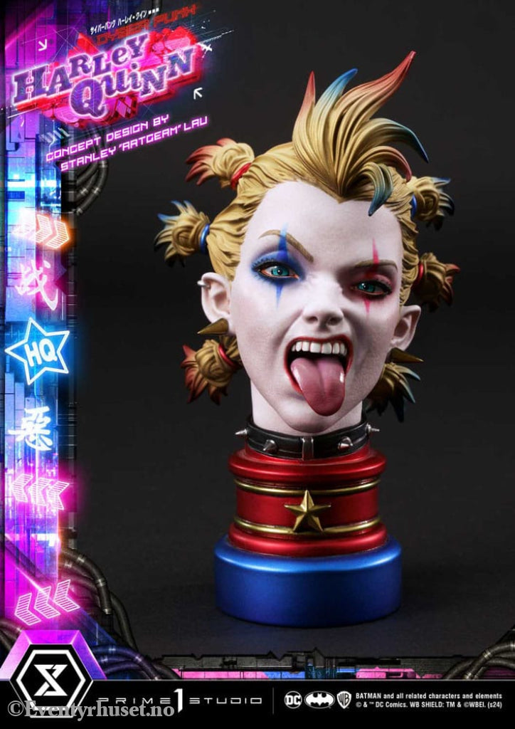 Batman Ultimate Premium Masterline Series Statue Cyberpunk Harley Quinn 60 cm Collectibles