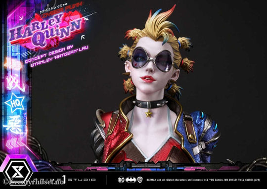 Batman Ultimate Premium Masterline Series Statue Cyberpunk Harley Quinn 60 cm Collectibles