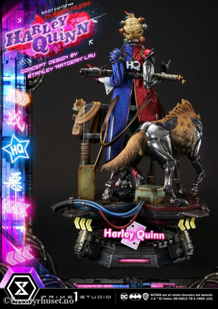 Batman Ultimate Premium Masterline Series Statue Cyberpunk Harley Quinn 60 cm Collectibles