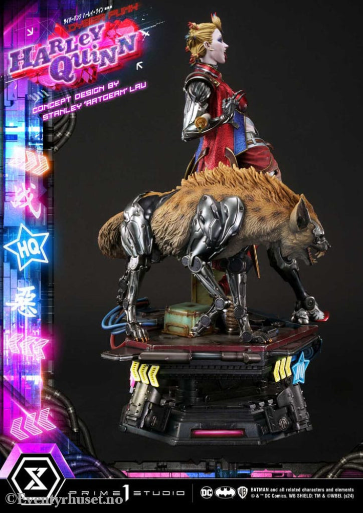 Batman Ultimate Premium Masterline Series Statue Cyberpunk Harley Quinn 60 cm Collectibles