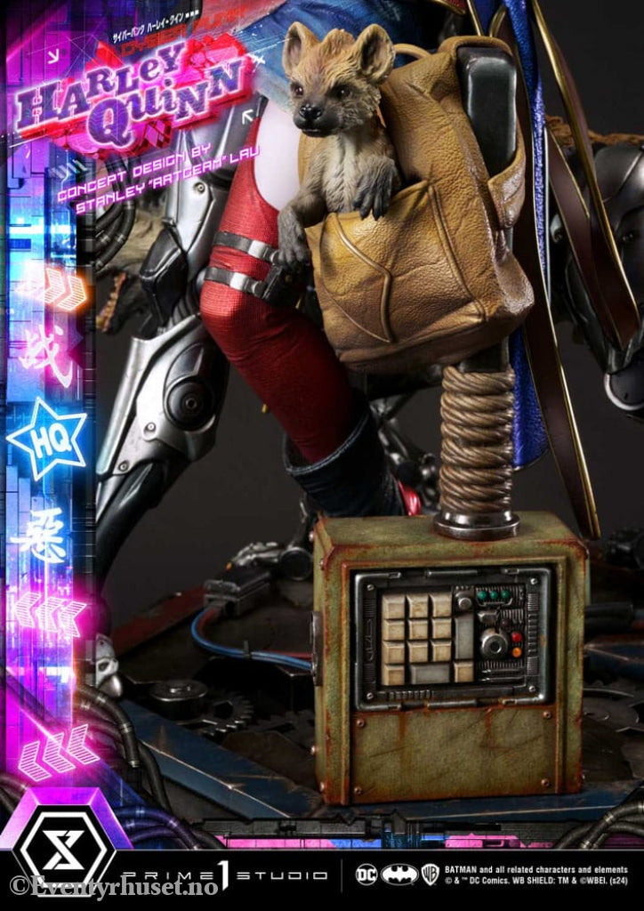 Batman Ultimate Premium Masterline Series Statue Cyberpunk Harley Quinn 60 cm Collectibles