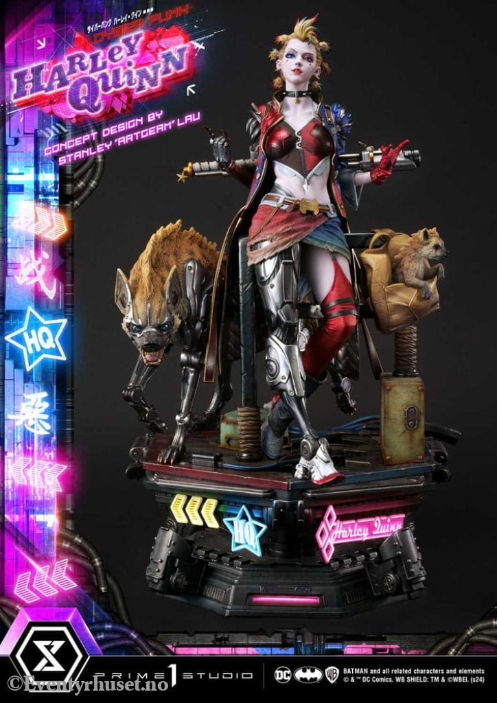 Batman Ultimate Premium Masterline Series Statue Cyberpunk Harley Quinn 60 cm Collectibles