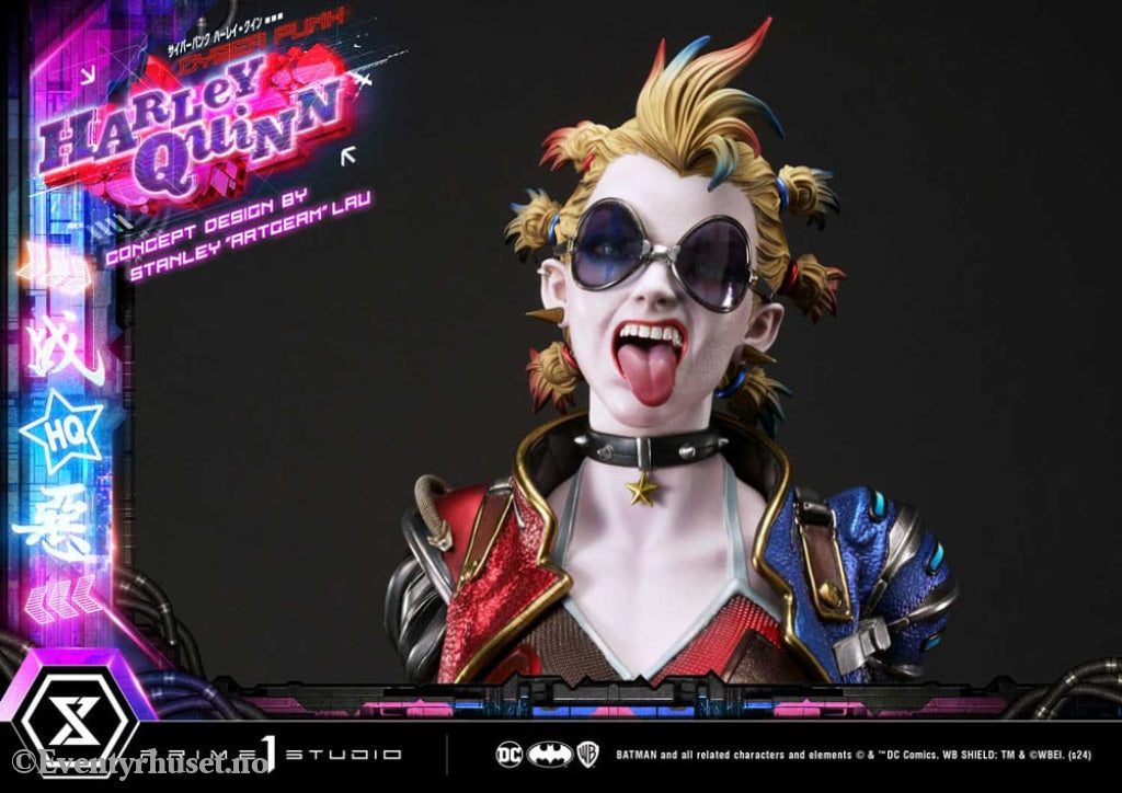 Batman Ultimate Premium Masterline Series Statue Cyberpunk Harley Quinn 60 cm Collectibles