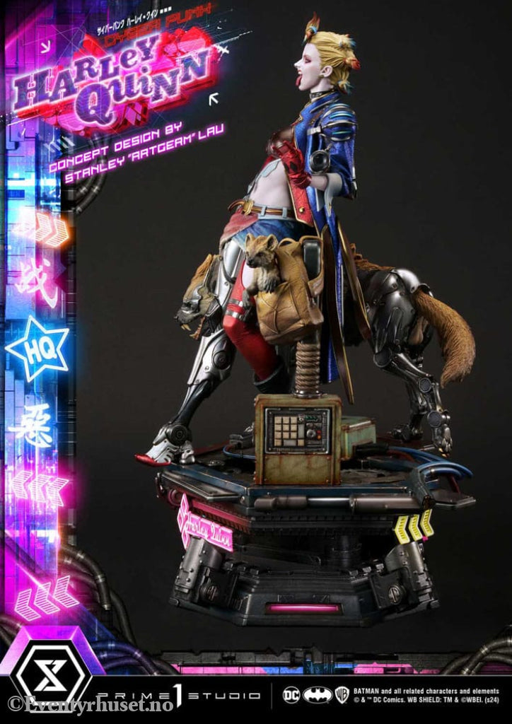 Batman Ultimate Premium Masterline Series Statue Cyberpunk Harley Quinn 60 cm Collectibles