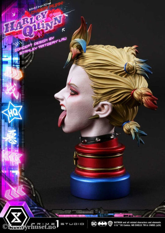 Batman Ultimate Premium Masterline Series Statue Cyberpunk Harley Quinn 60 cm Collectibles