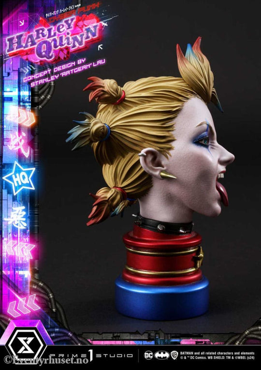 Batman Ultimate Premium Masterline Series Statue Cyberpunk Harley Quinn 60 cm Collectibles