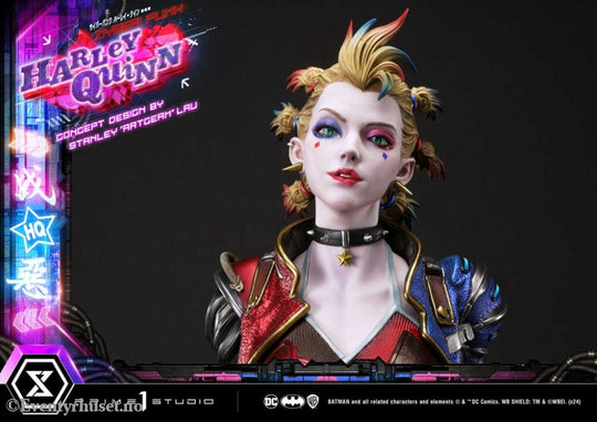 Batman Ultimate Premium Masterline Series Statue Cyberpunk Harley Quinn Deluxe Bonus Version 60 cm Collectibles