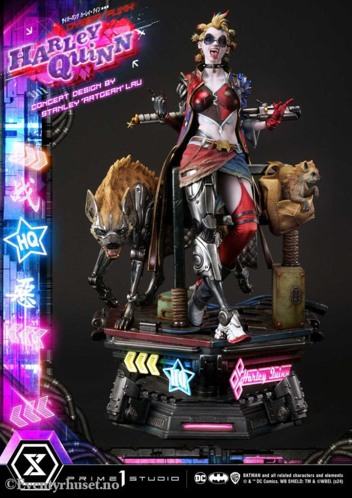 Batman Ultimate Premium Masterline Series Statue Cyberpunk Harley Quinn Deluxe Bonus Version 60 cm Collectibles