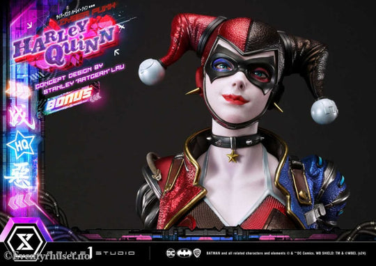 Batman Ultimate Premium Masterline Series Statue Cyberpunk Harley Quinn Deluxe Bonus Version 60 cm Collectibles
