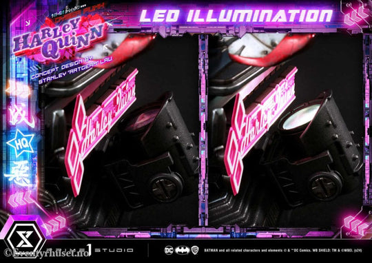 Batman Ultimate Premium Masterline Series Statue Cyberpunk Harley Quinn Deluxe Bonus Version 60 cm Collectibles