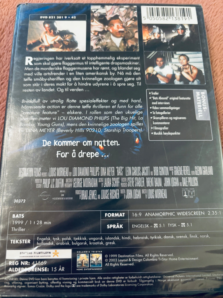 Bats. DVD. Ny i plast!