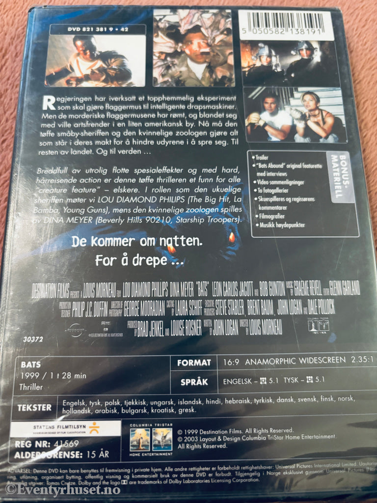 Bats. DVD. Ny i plast!