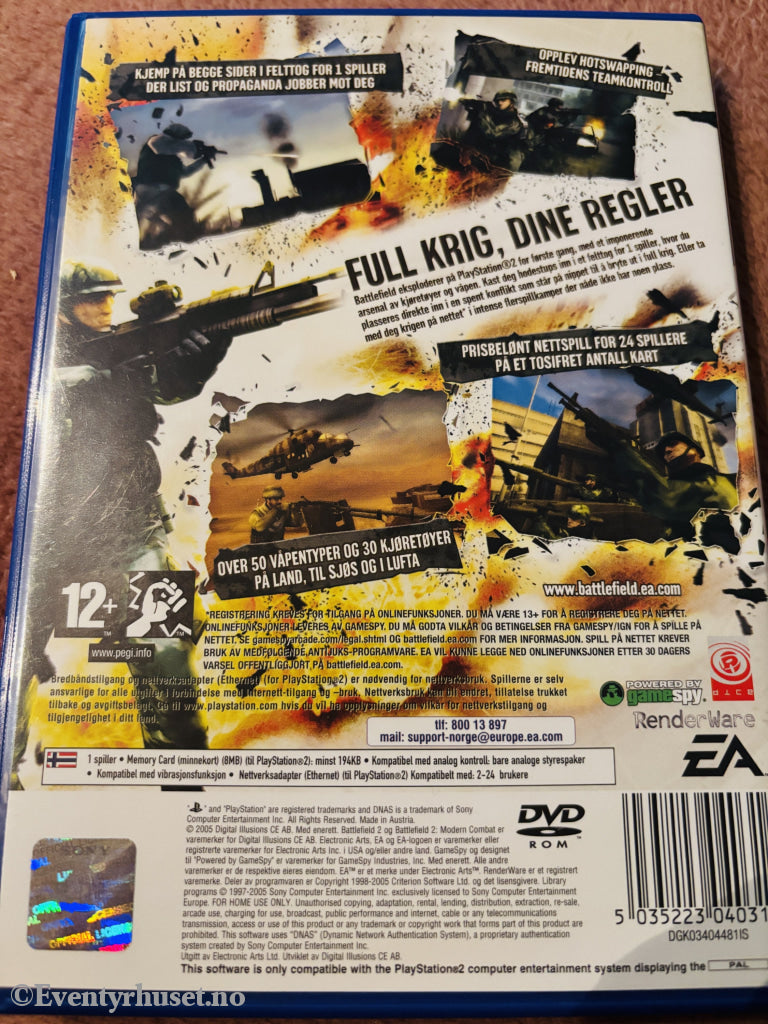 Battlefield 2: Modern Combat. PS2.