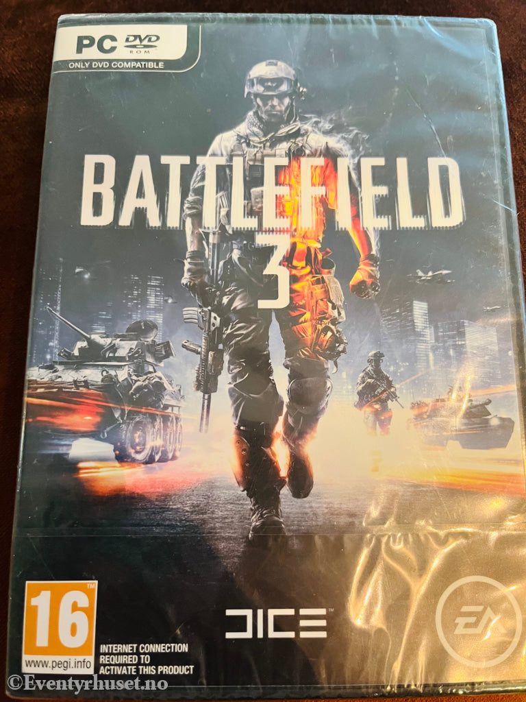 Battlefield 3. Pc-Spill. Ny I Plast! Pc Spill