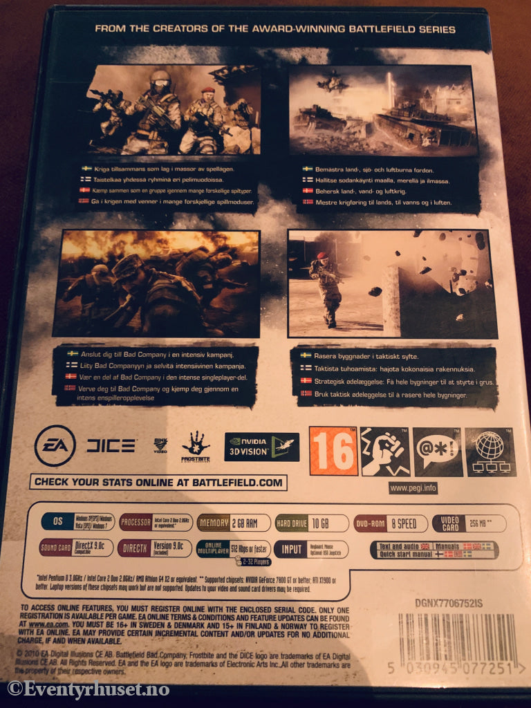 Battlefield: Bad Company 2. PC-spill.