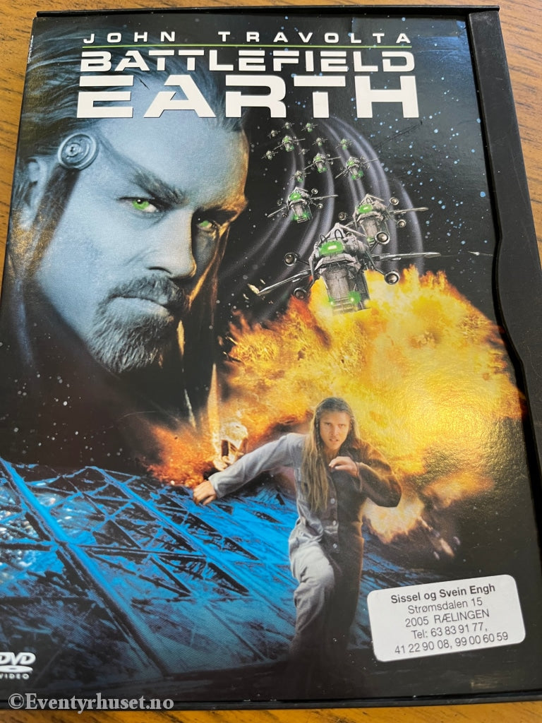 Battlefield Earth. 2001. Dvd Snapcase.