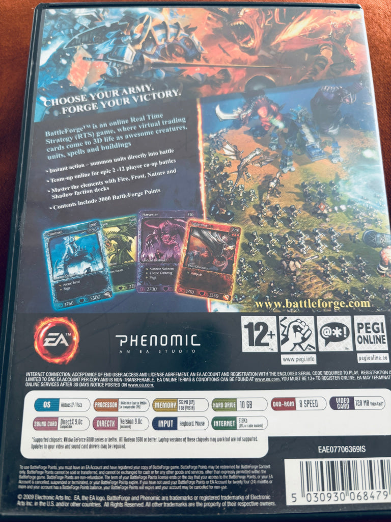 BattleForge. PC spill.