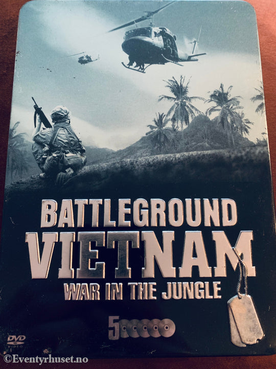 Battleground Vietnam. Dvd Samleboks. Steelbox!