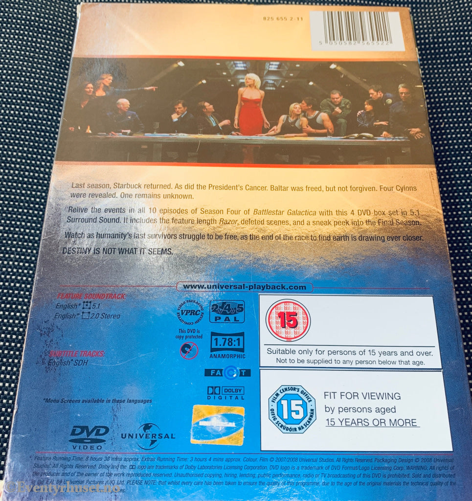 Battlestar Galactica Season Four. DVD samleboks.