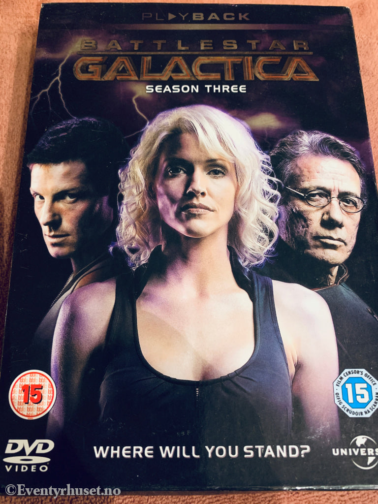 Battlestar Galactica: Season Three (2006). DVD samleboks.