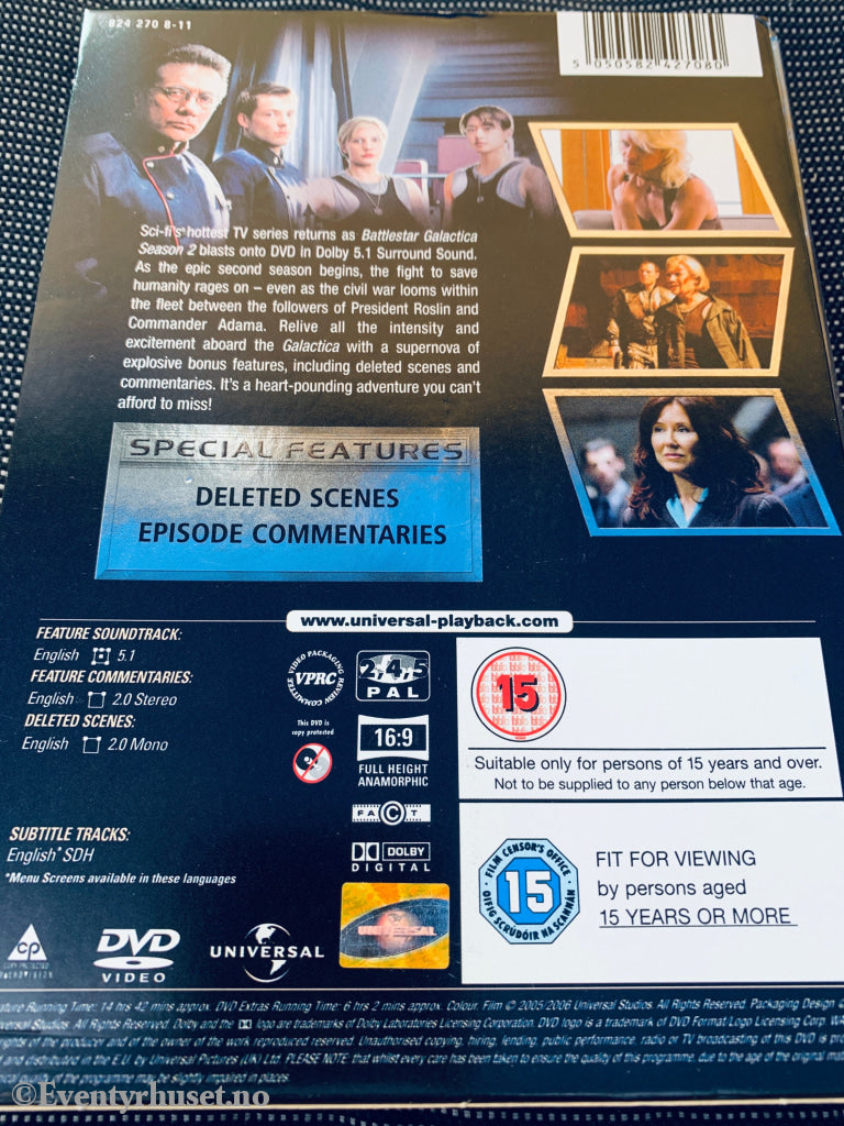 Battlestar Galactica Season Two. DVD samleboks.