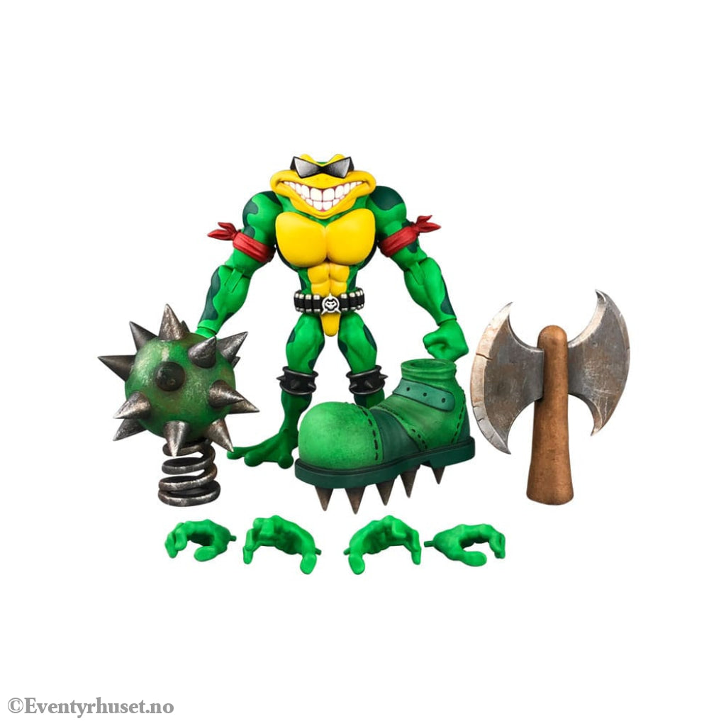 Battletoads Anthology Series Action Figure Wave 1: Rash 15 cm Toys