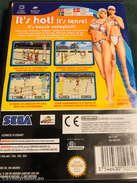 Beach Spikers - Virtua Beach Volleyball. Gamecube.