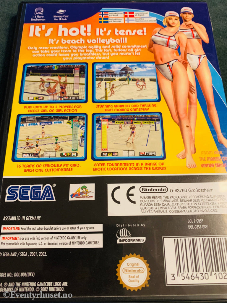 Beach Spikers - Virtua Beach Volleyball. Gamecube.