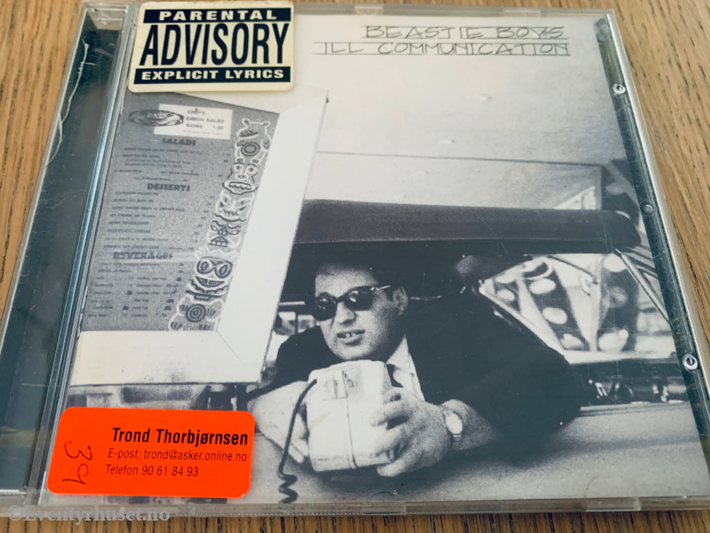 Beastie Boys. Ill Communication. 1994. Musikk-CD.