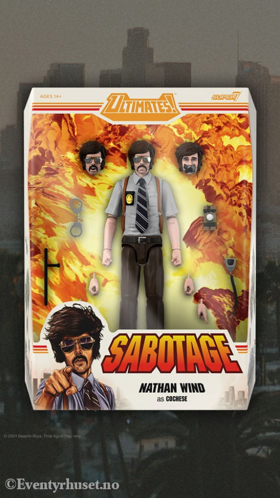 Beastie Boys Ultimates Action Figure Wave 1 Nathan Wind as ’Cochese’ 18 cm Toys