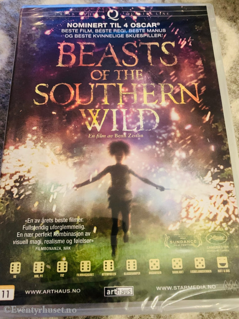 Beasts Of The Southern Wild. Dvd. Ny I Plast! Dvd